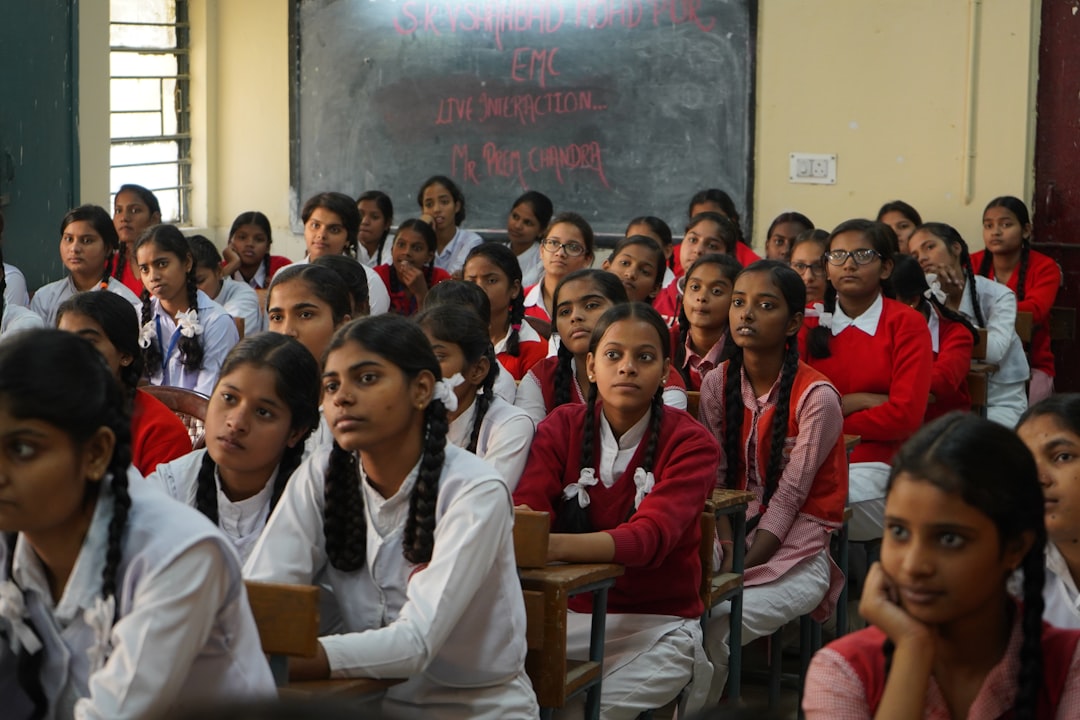 girls in classroom